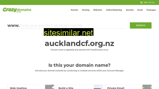aucklandcf.org.nz alternative sites