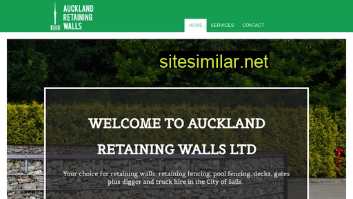 Aucklandretainingwallsltd similar sites