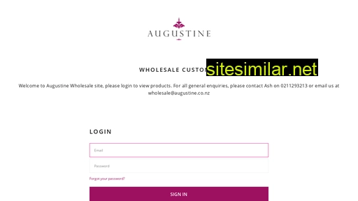 Augustinewholesale similar sites