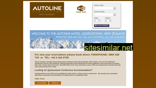 autolinemotel.co.nz alternative sites