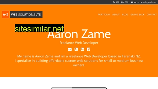 azwebsolutions.co.nz alternative sites