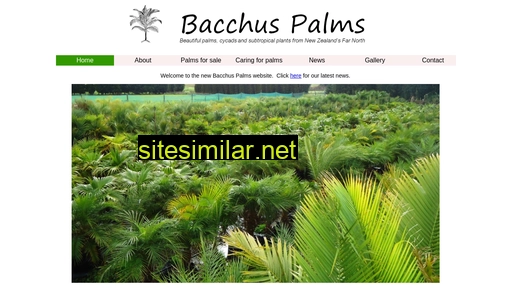 bacchuspalms.co.nz alternative sites