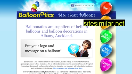 balloonatics.co.nz alternative sites