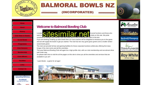 balmoralbowls.co.nz alternative sites