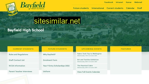 bayfield-high.school.nz alternative sites