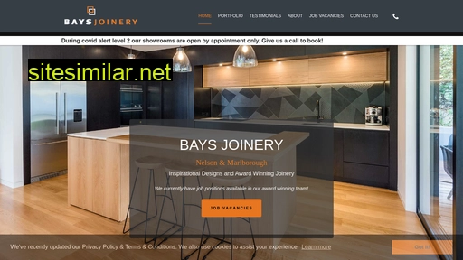 baysjoinery.co.nz alternative sites