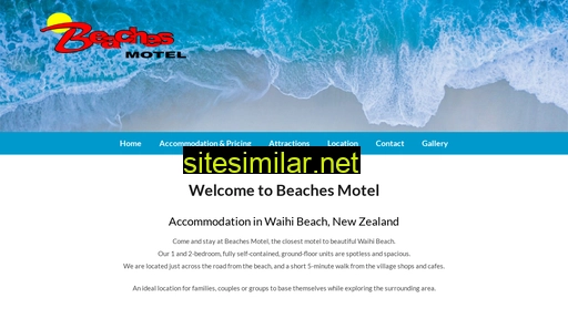 beachesmotel.co.nz alternative sites