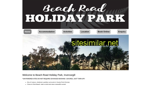 beachroadholidaypark.co.nz alternative sites