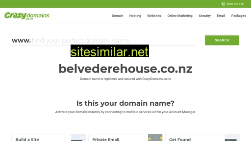 belvederehouse.co.nz alternative sites