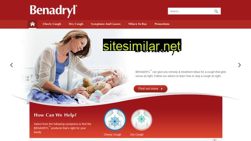 benadryl.co.nz alternative sites