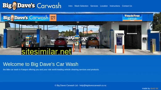 bigdavescarwash.co.nz alternative sites