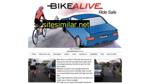 bikealive.co.nz alternative sites