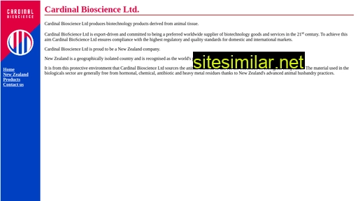 bioscience.co.nz alternative sites