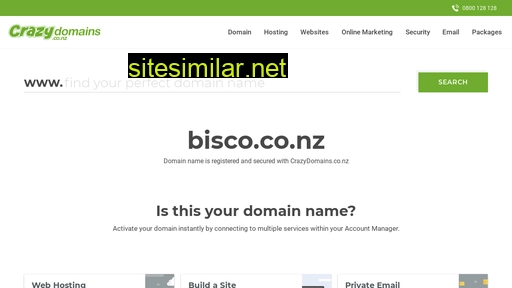 bisco.co.nz alternative sites