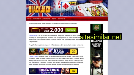 blackjack.org.nz alternative sites