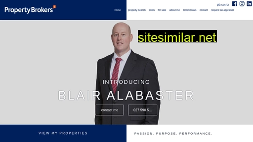 blairalabaster.propertybrokers.co.nz alternative sites