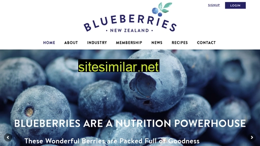 Blueberriesnz similar sites