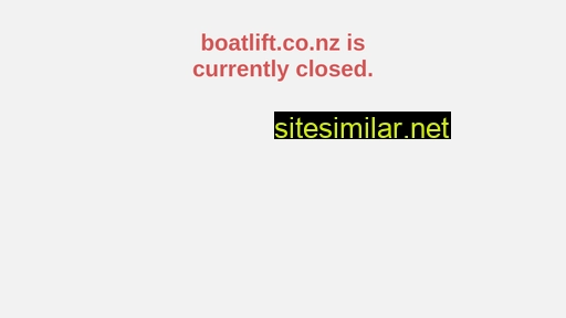 boatlift.co.nz alternative sites