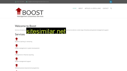 Boostmanagementservices similar sites