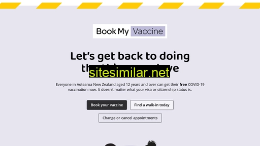 bookmyvaccine.covid19.health.nz alternative sites