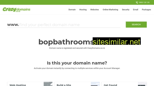 bopbathrooms.co.nz alternative sites