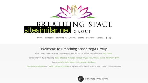 breathingspaceyoga.co.nz alternative sites