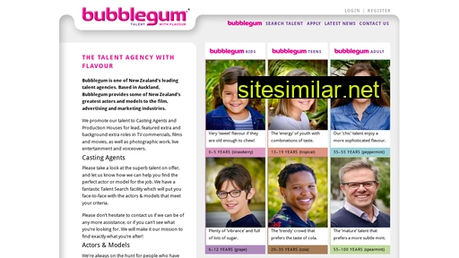 bubblegum.co.nz alternative sites