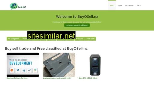buyosell.nz alternative sites