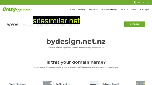 bydesign.net.nz alternative sites