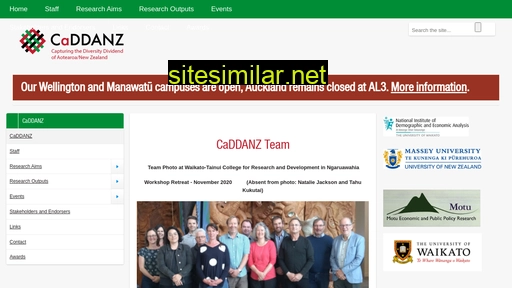 caddanz.org.nz alternative sites