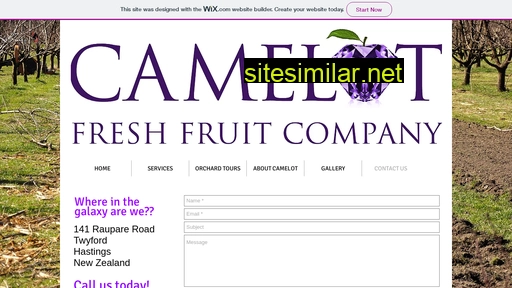 camelotfruit.co.nz alternative sites