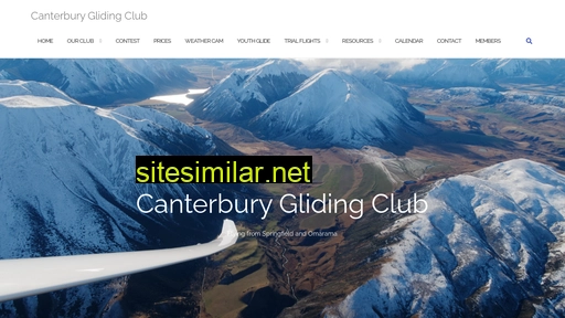 canterburyglidingclub.nz alternative sites