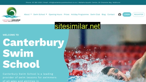 canterburyswimschool.co.nz alternative sites