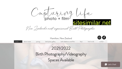 capturinglife.co.nz alternative sites