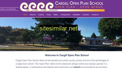 cargill.school.nz alternative sites