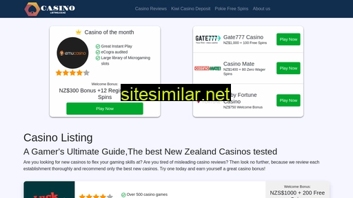 casinolisting.co.nz alternative sites