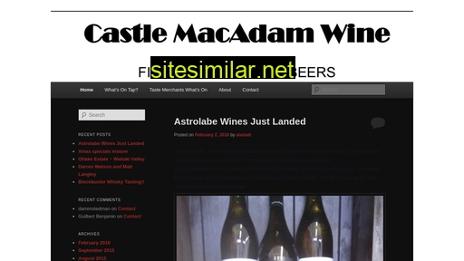 castlemac.co.nz alternative sites