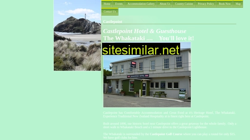 castlepointhotel.co.nz alternative sites
