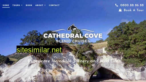 cathedralcovecruises.co.nz alternative sites