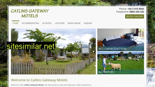 catlinsgatewaymotels.co.nz alternative sites