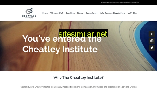cheatleyinstitute.nz alternative sites