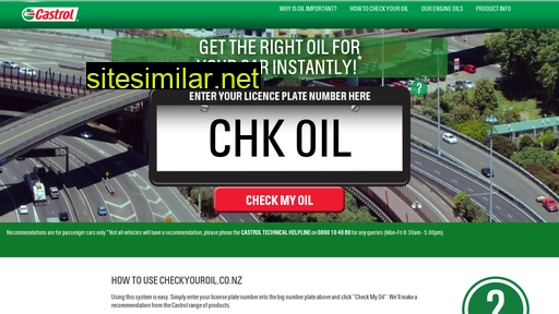 checkyouroil.co.nz alternative sites