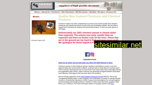 chestnut-traders.co.nz alternative sites