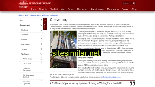chevening.co.nz alternative sites