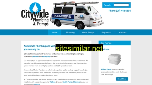 citywideplumbing.co.nz alternative sites