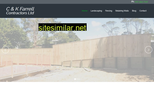 ckfarrellcontractors.co.nz alternative sites