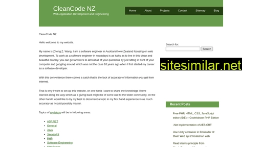 cleancode.co.nz alternative sites