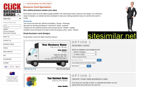 clickbusinesscards.co.nz alternative sites