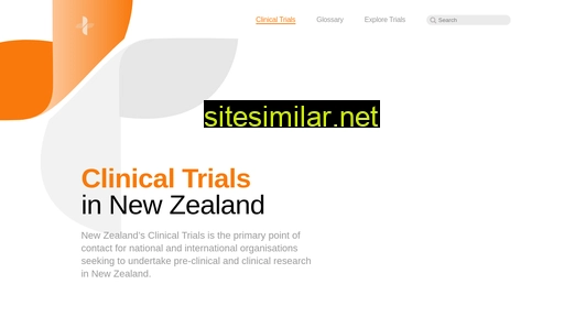 clinicaltrials.health.nz alternative sites