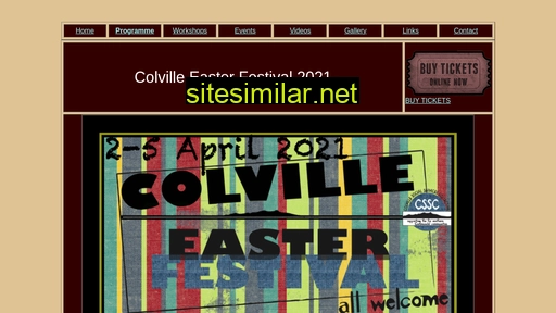 colvilleartsfestival.co.nz alternative sites